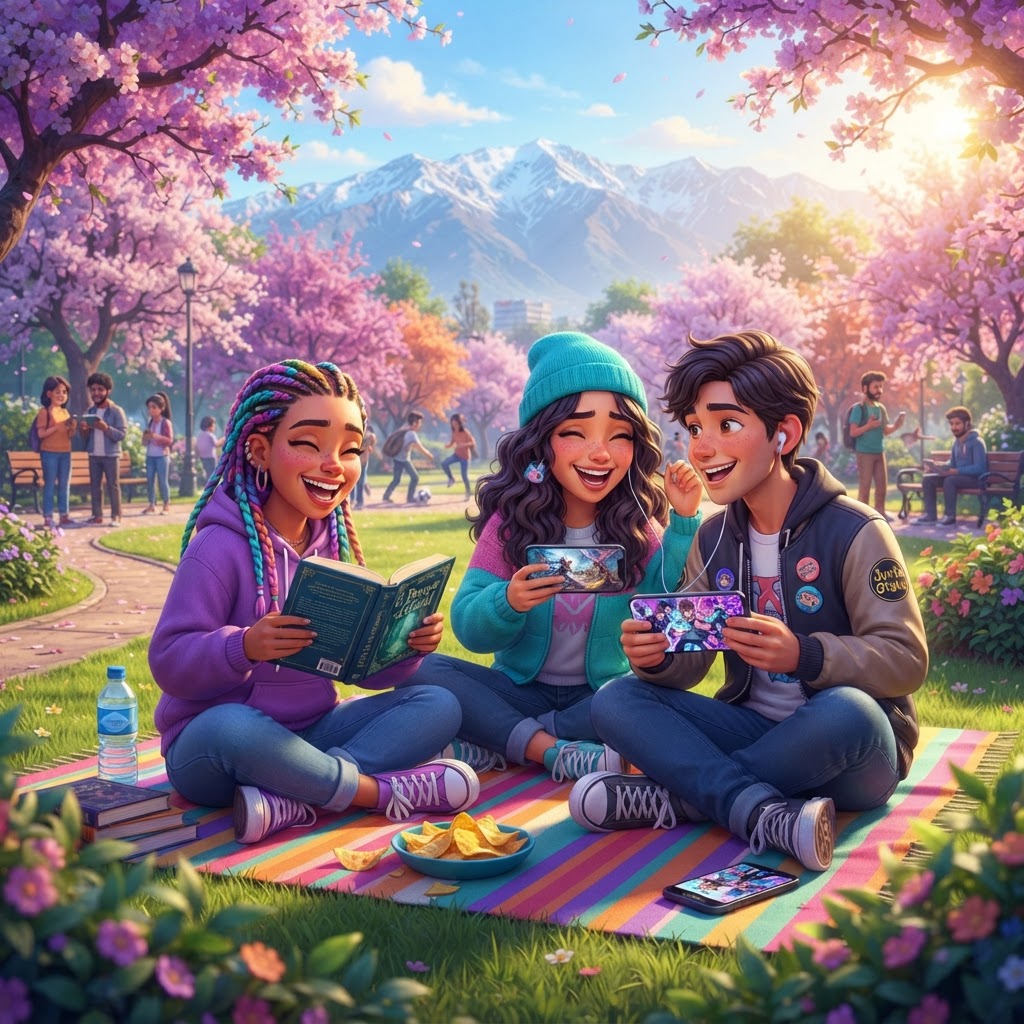 Spring Main-Character Energy: Anime Chaos, Lyrics and Fandom Tea