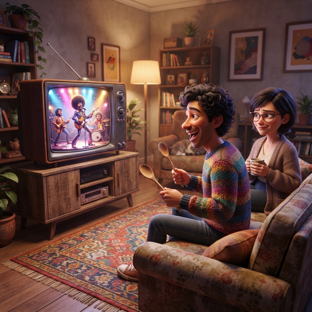 Music and streaming illustration