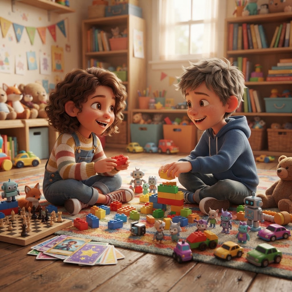 Toys illustration