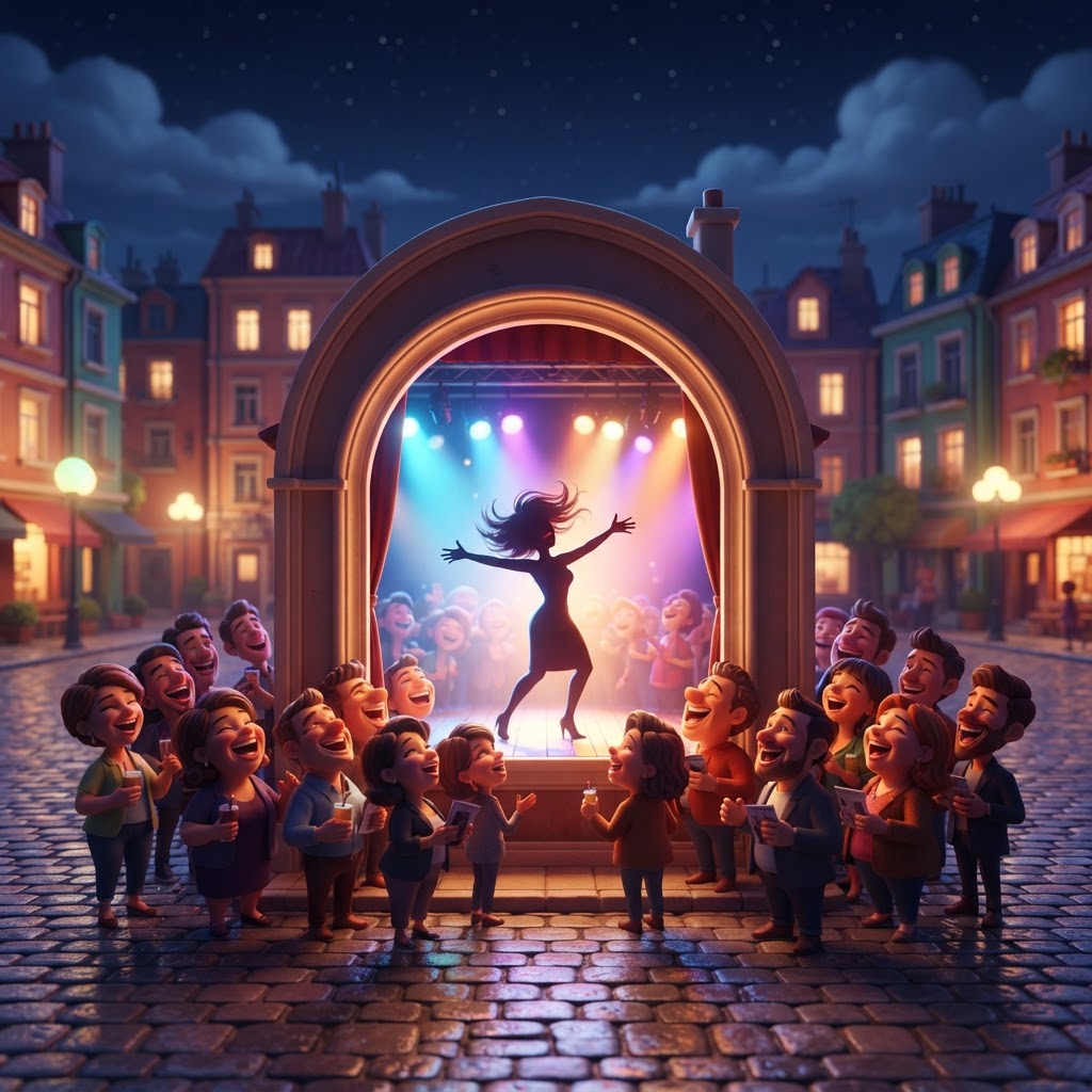 Music and streaming illustration