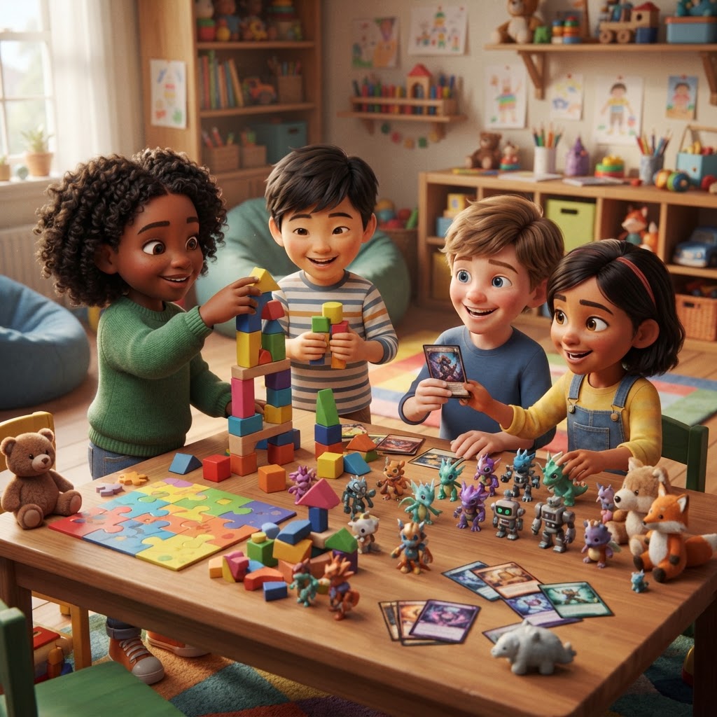 Toys illustration
