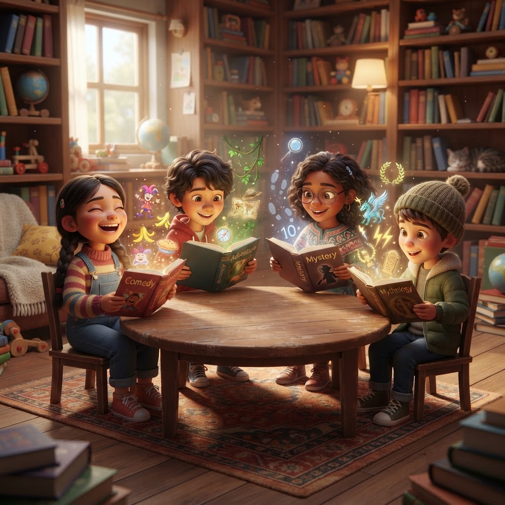 Books illustration