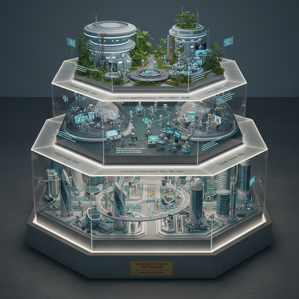Diorama: English future tenses and robots in the future (Age 14-17) - Var 3