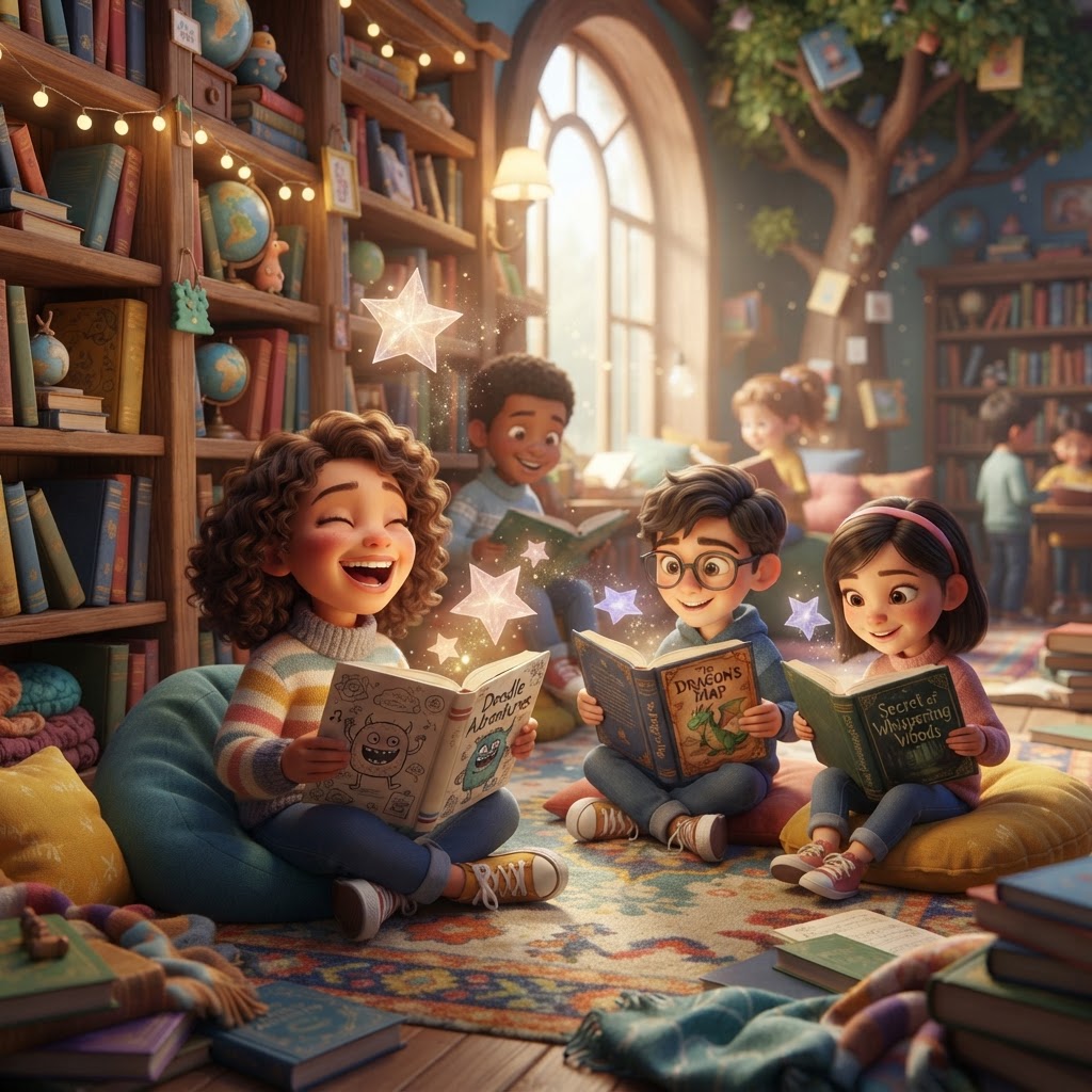 Books illustration