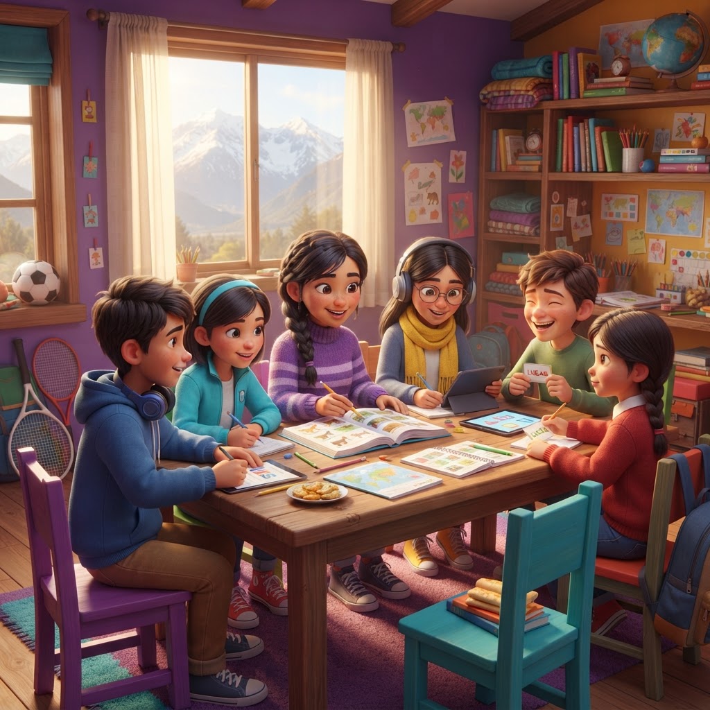 English Fun in Chile: Cartoons, Treats, Music and More!