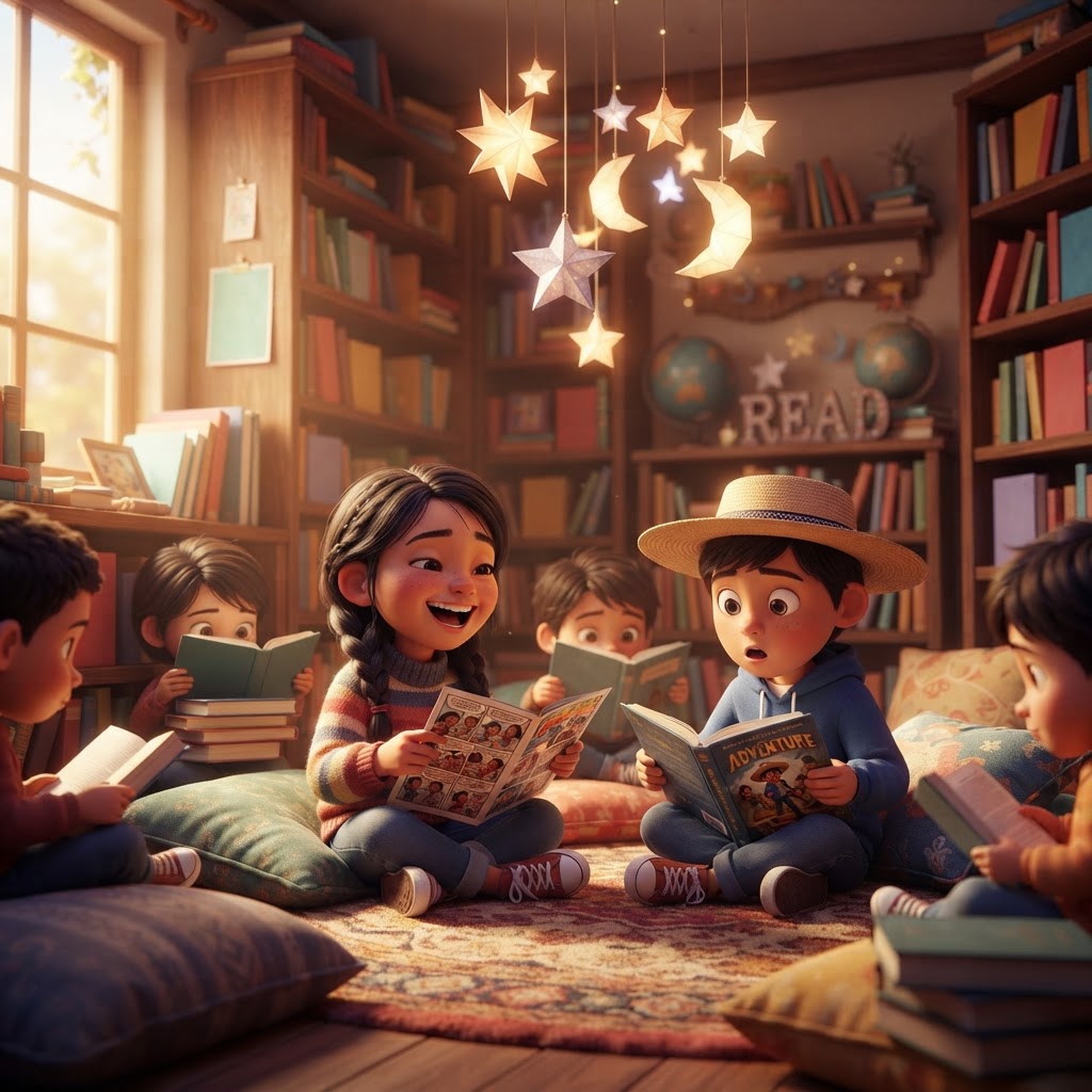Books illustration