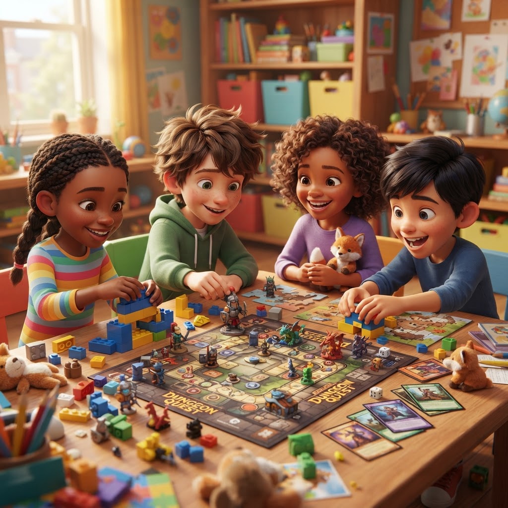 Toys illustration