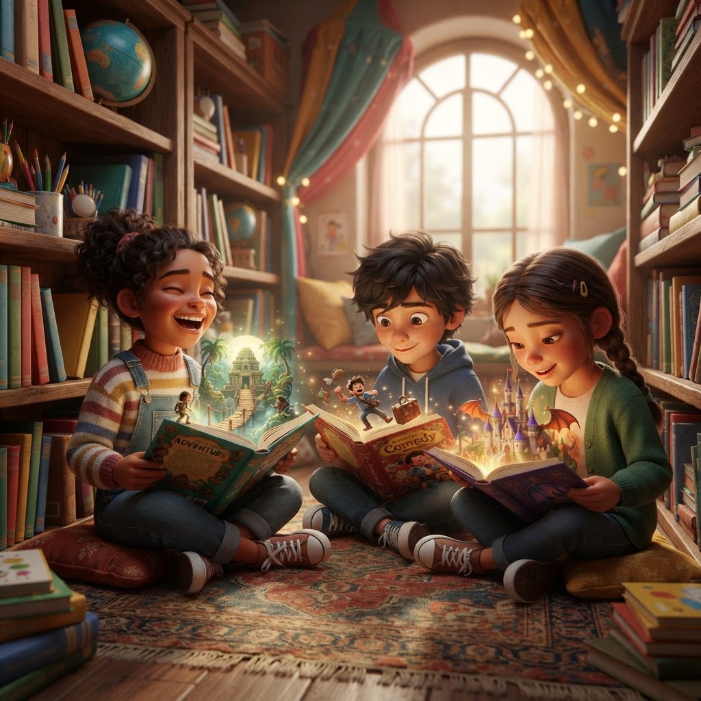 Books illustration