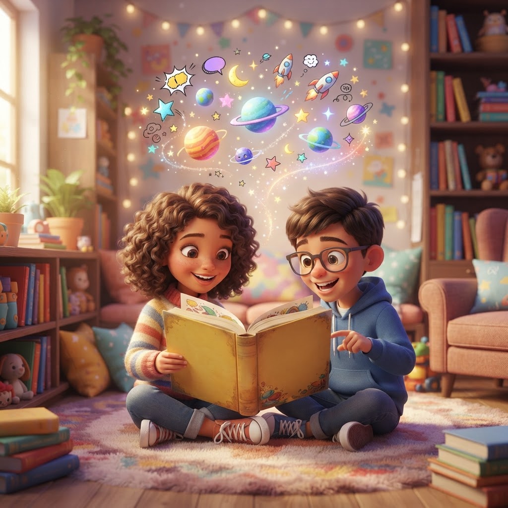 Books illustration