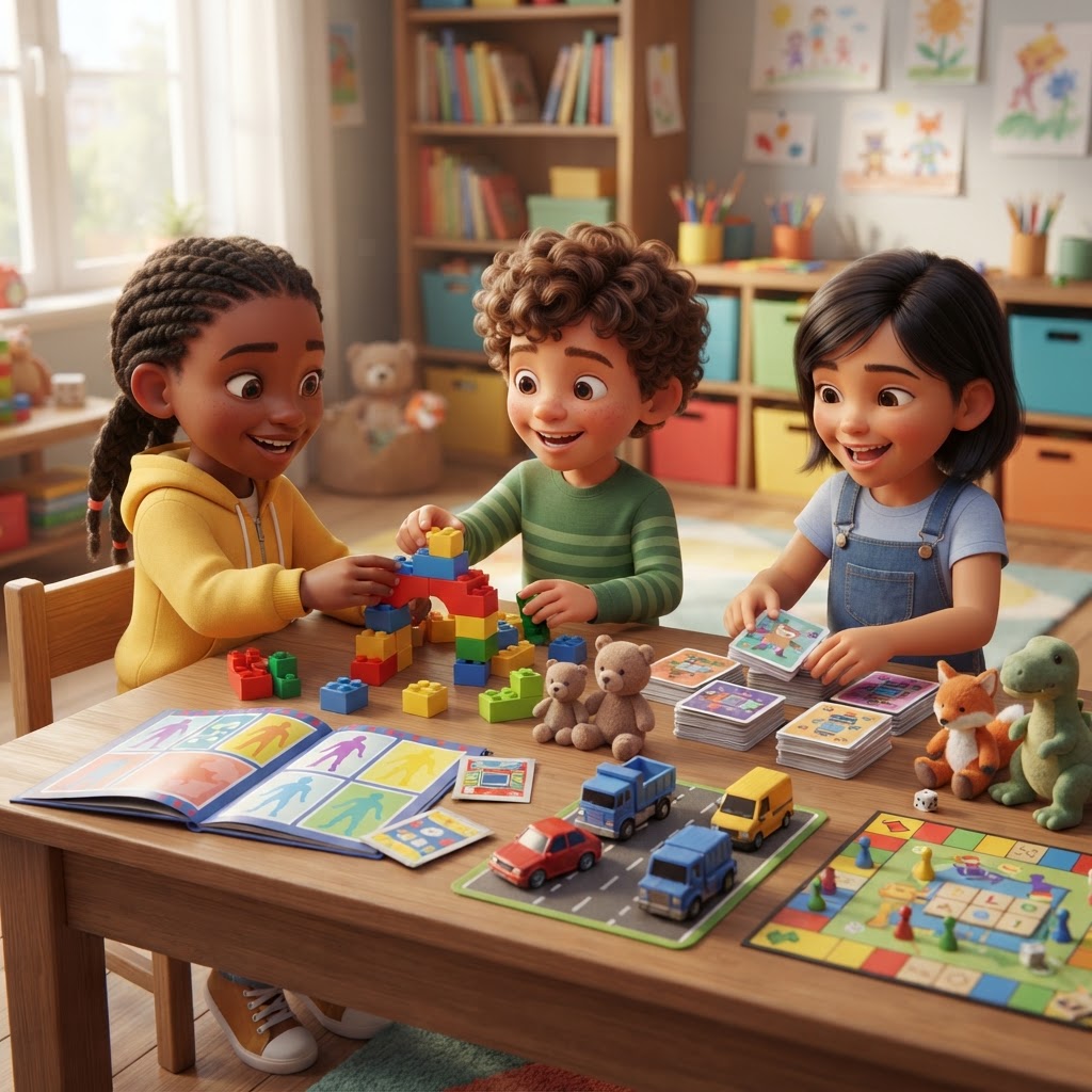 Toys illustration