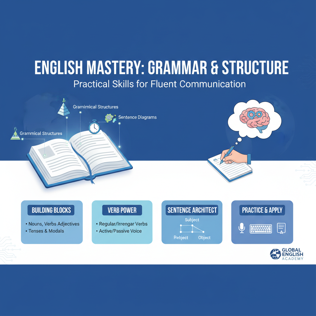 Mastering English Grammar: Tenses, Pronouns, and Prepositions