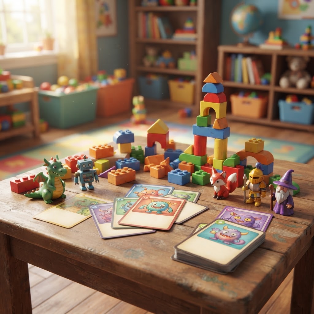 Toys illustration