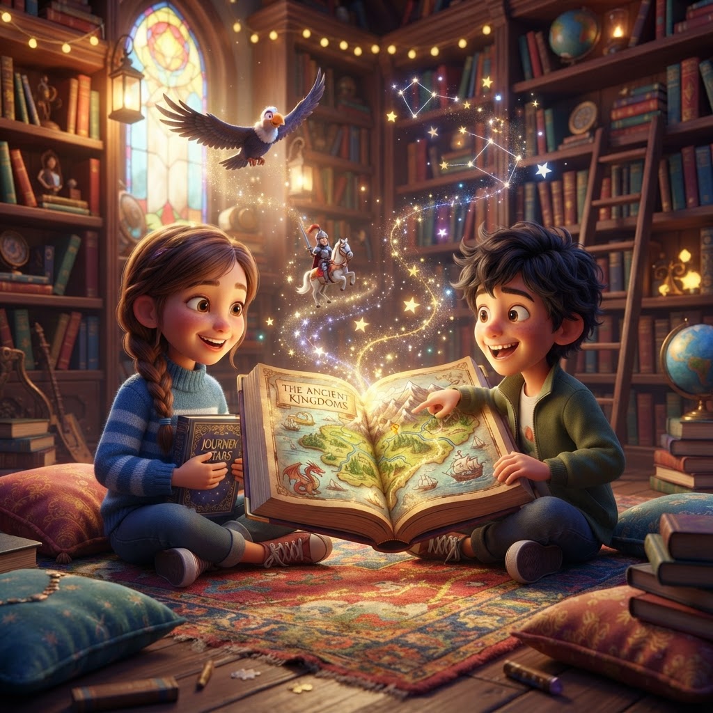 Books illustration