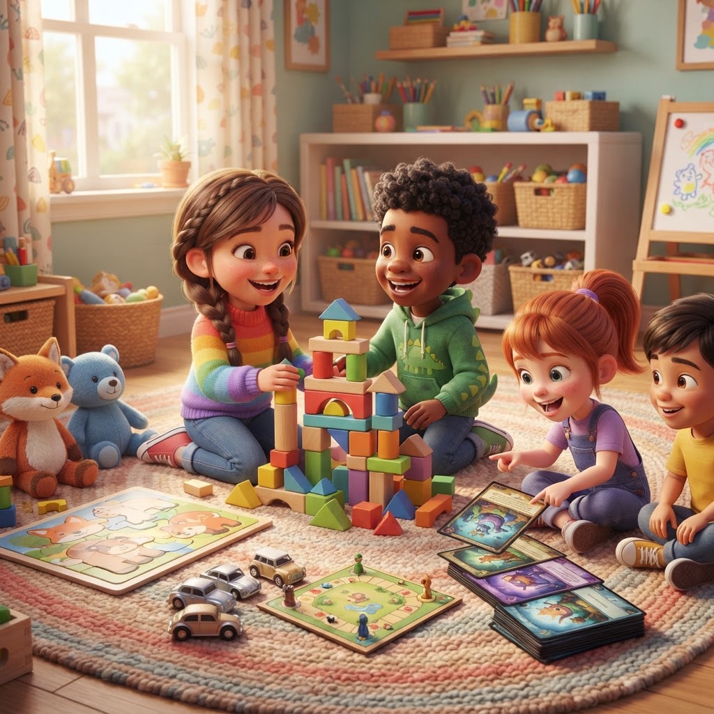 Toys illustration