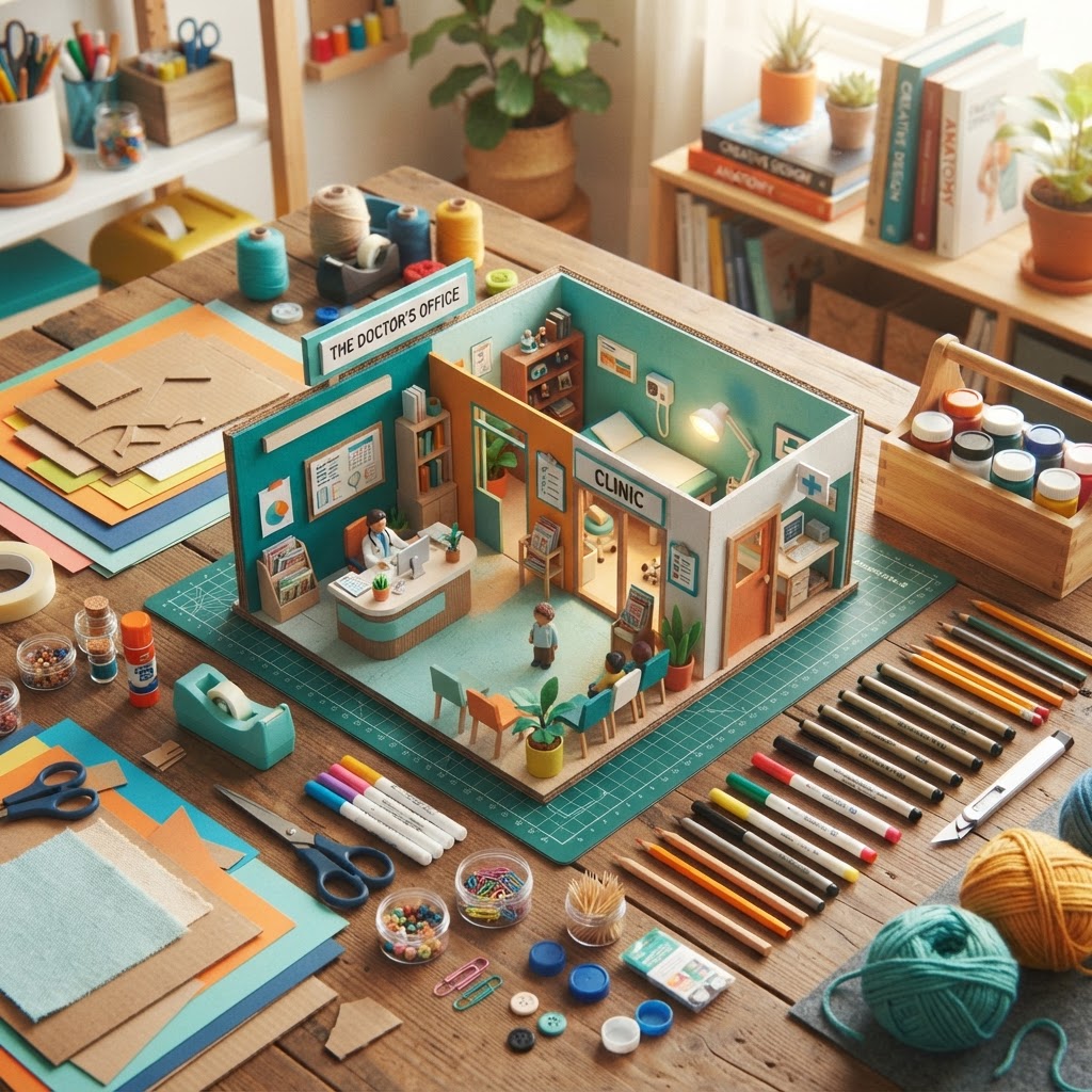 Handicraft: the doctor's office (Age 14-17) - Var 2