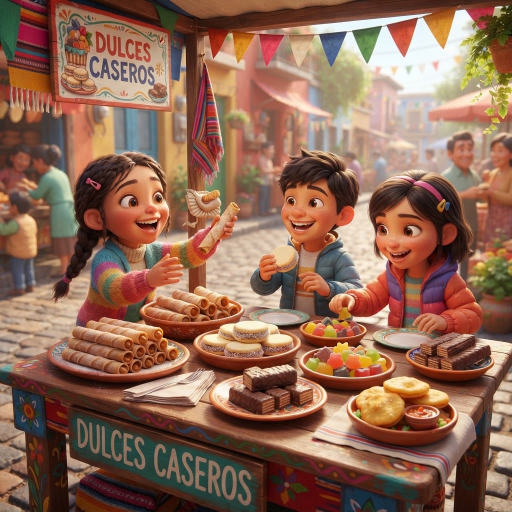 Candies illustration