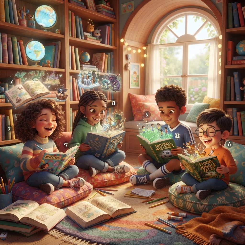 Books illustration