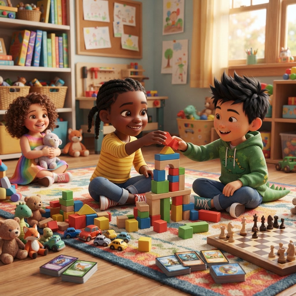 Toys illustration
