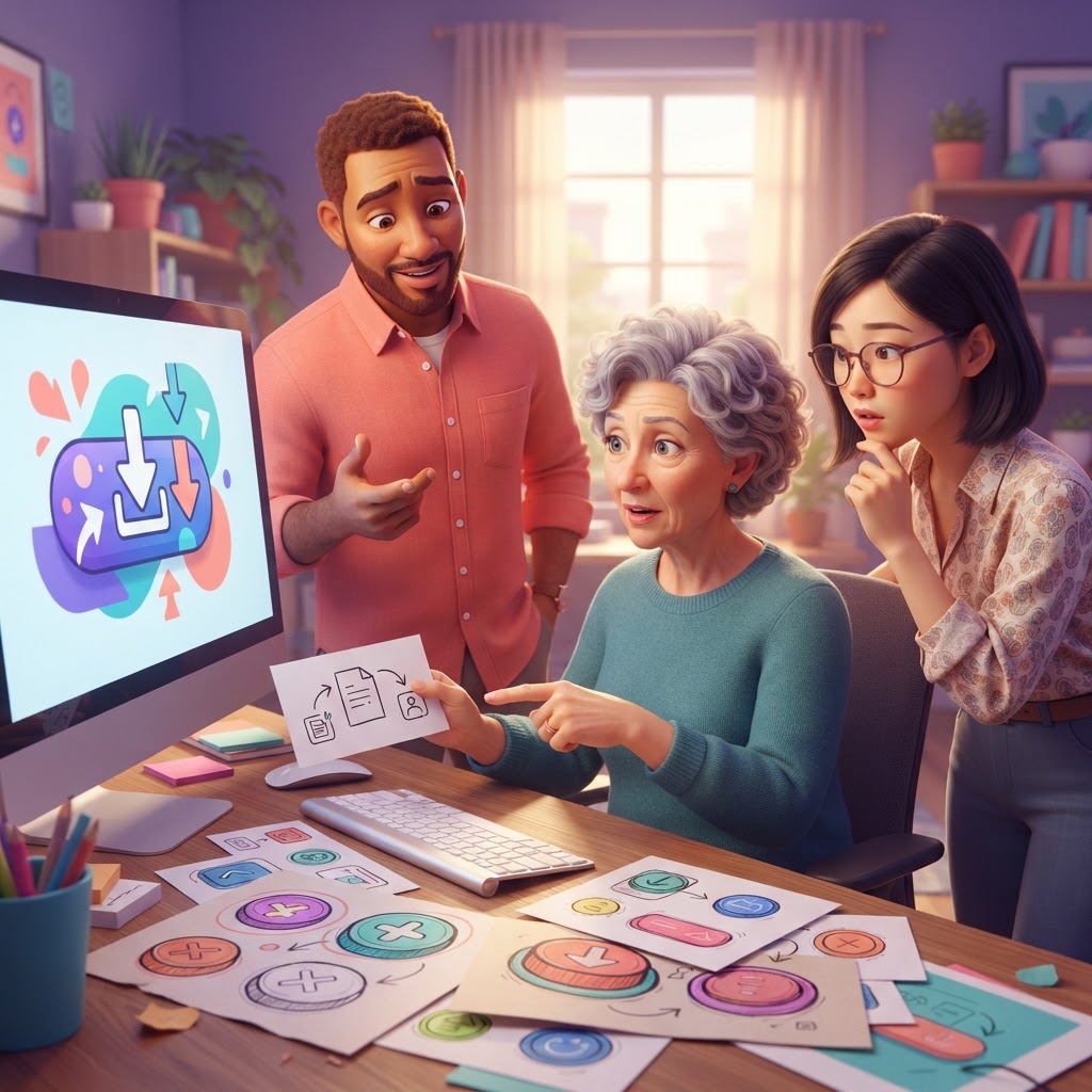 Before You Add a Button, Ask What the Customer Needs to Do
