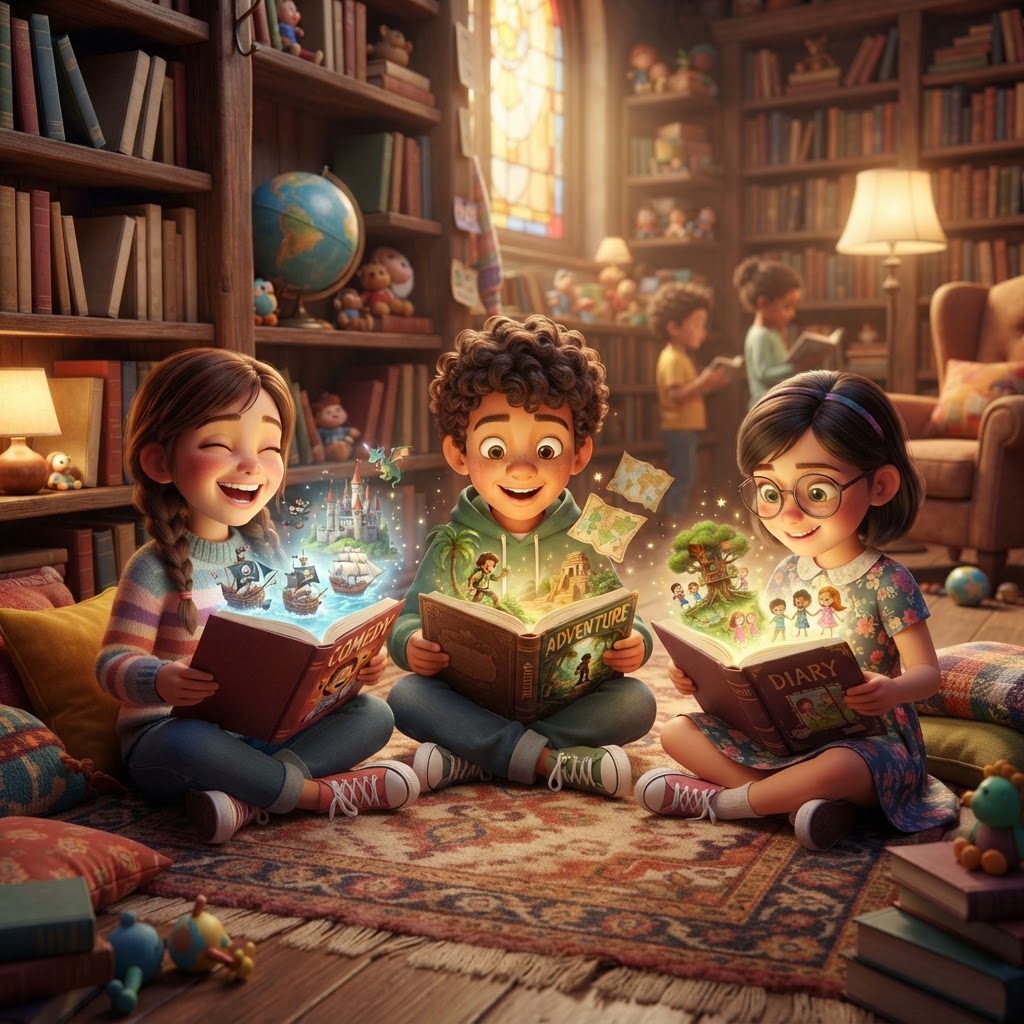 Books illustration