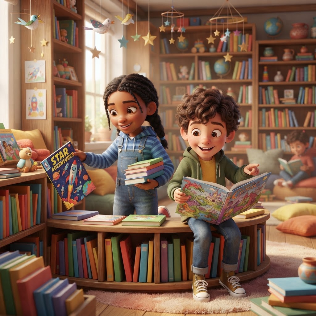 Books illustration