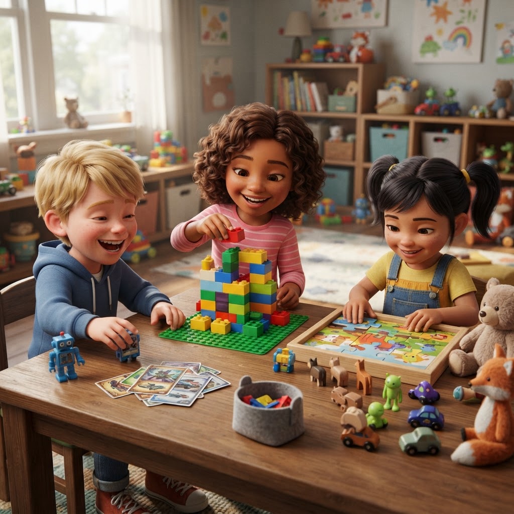 Toys illustration