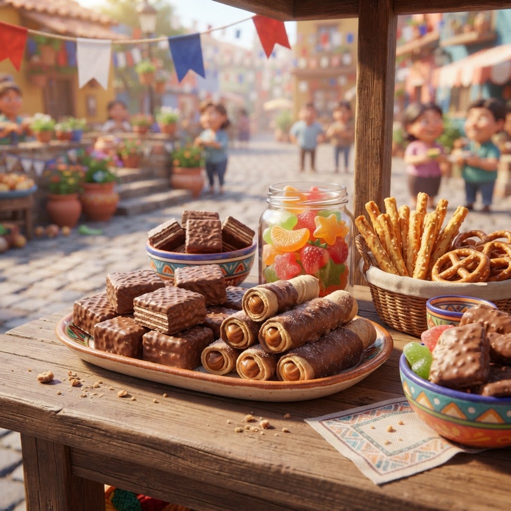Candies illustration