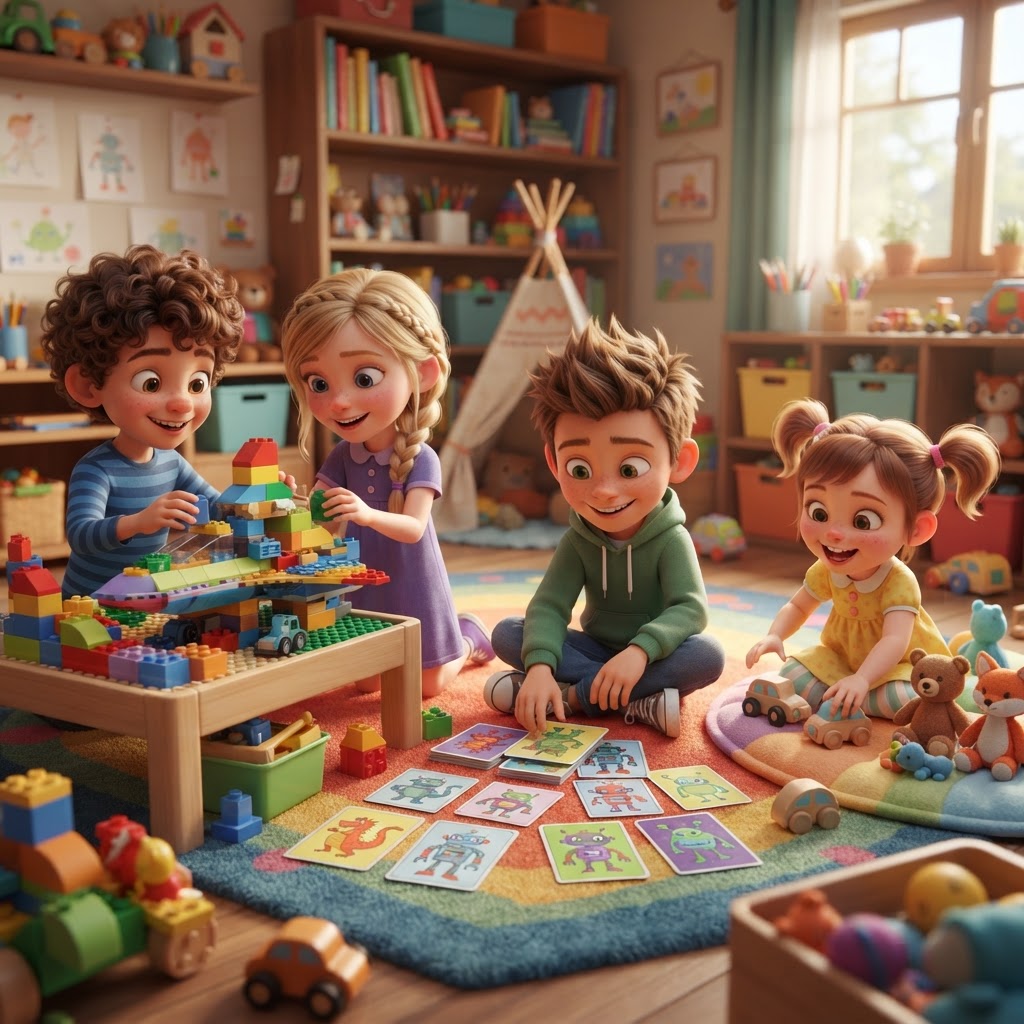 Toys illustration