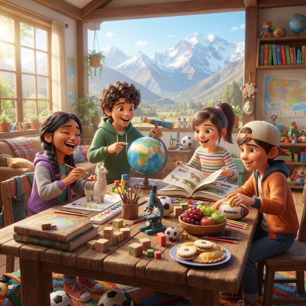 Sunday Fun: English, Treats, Stories, and Play!