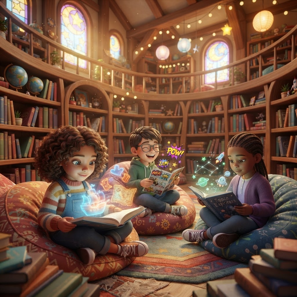 Books illustration
