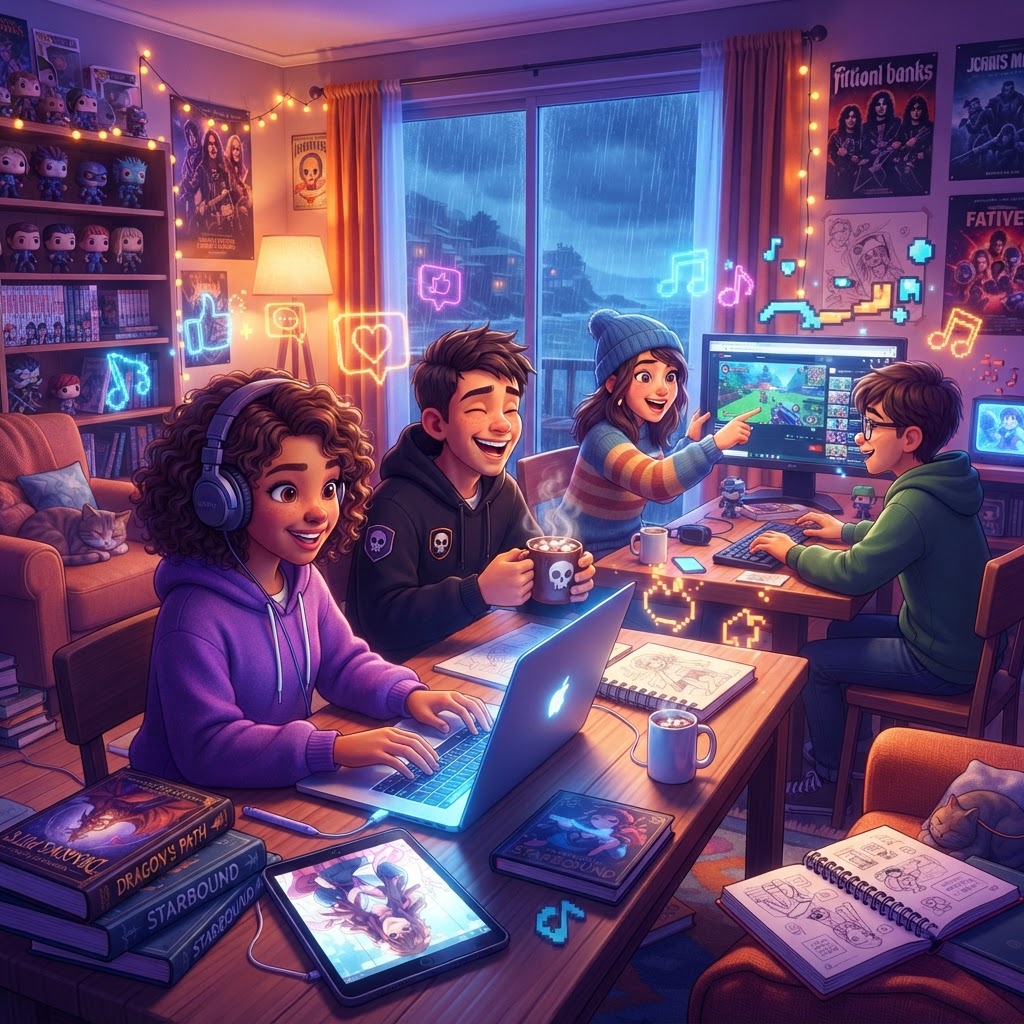 Winter Main-Character Energy: Anime, Lyrics and Fandom English