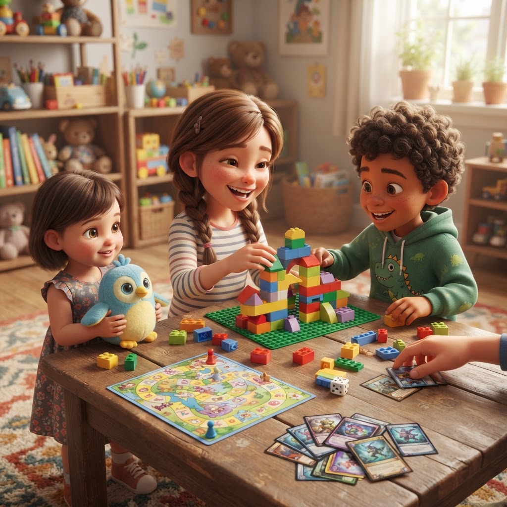 Toys illustration