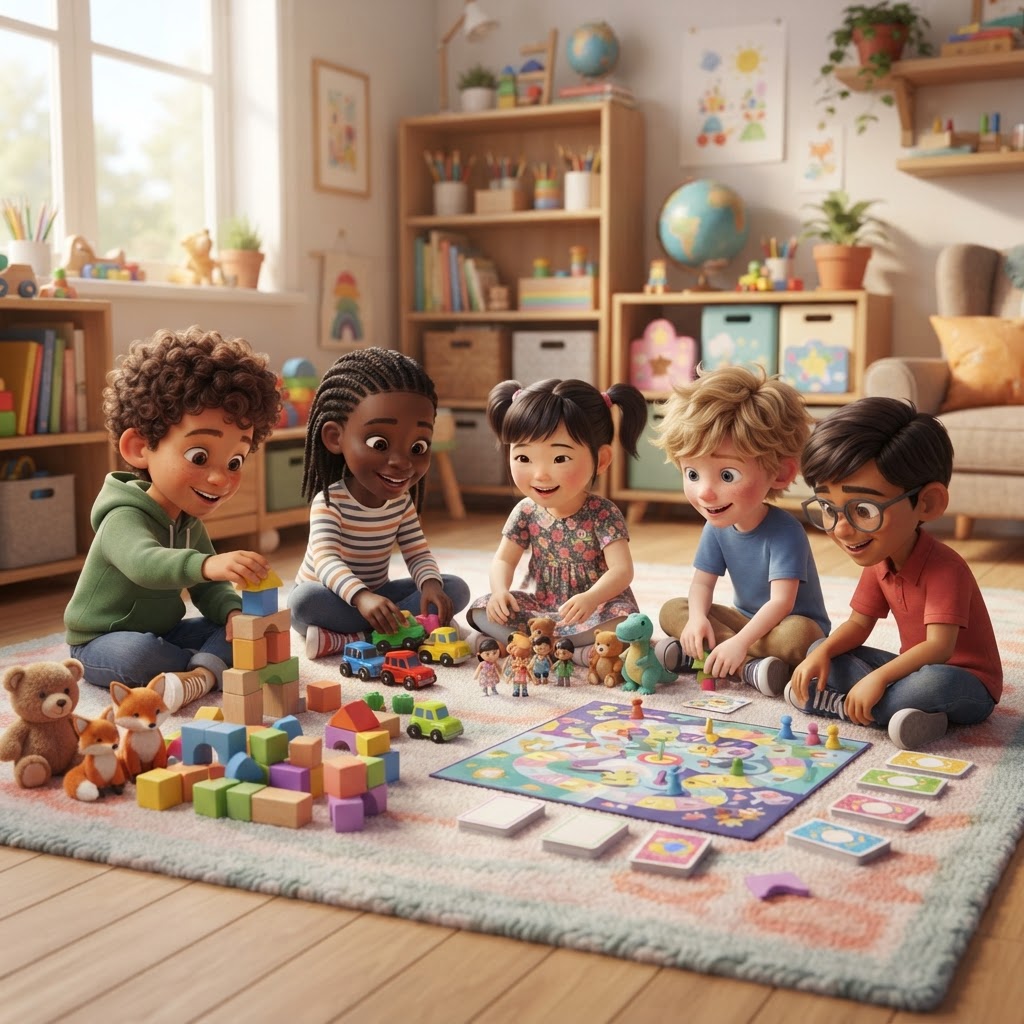 Toys illustration