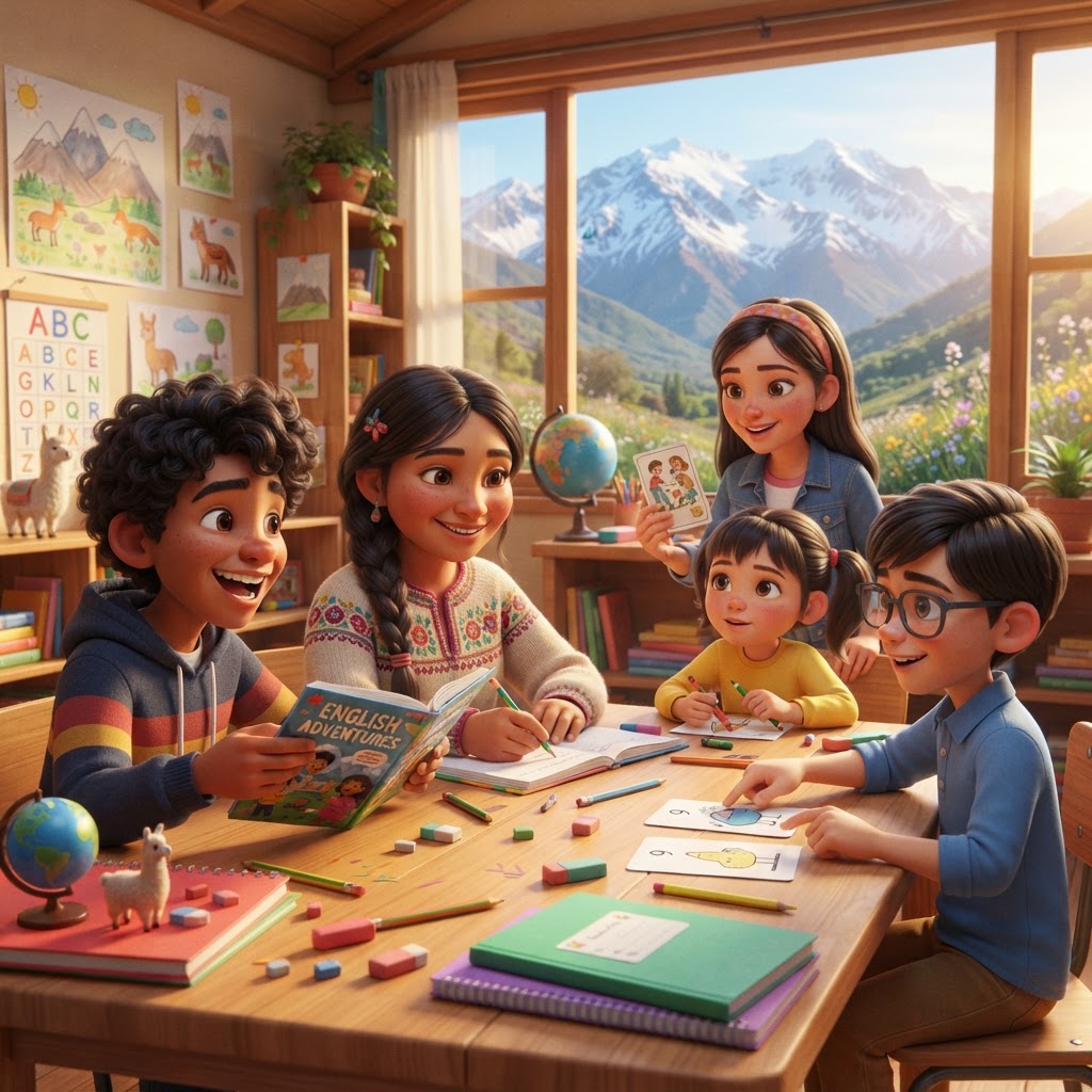 English Fun in Chile: Cartoons, Treats, Music & More!