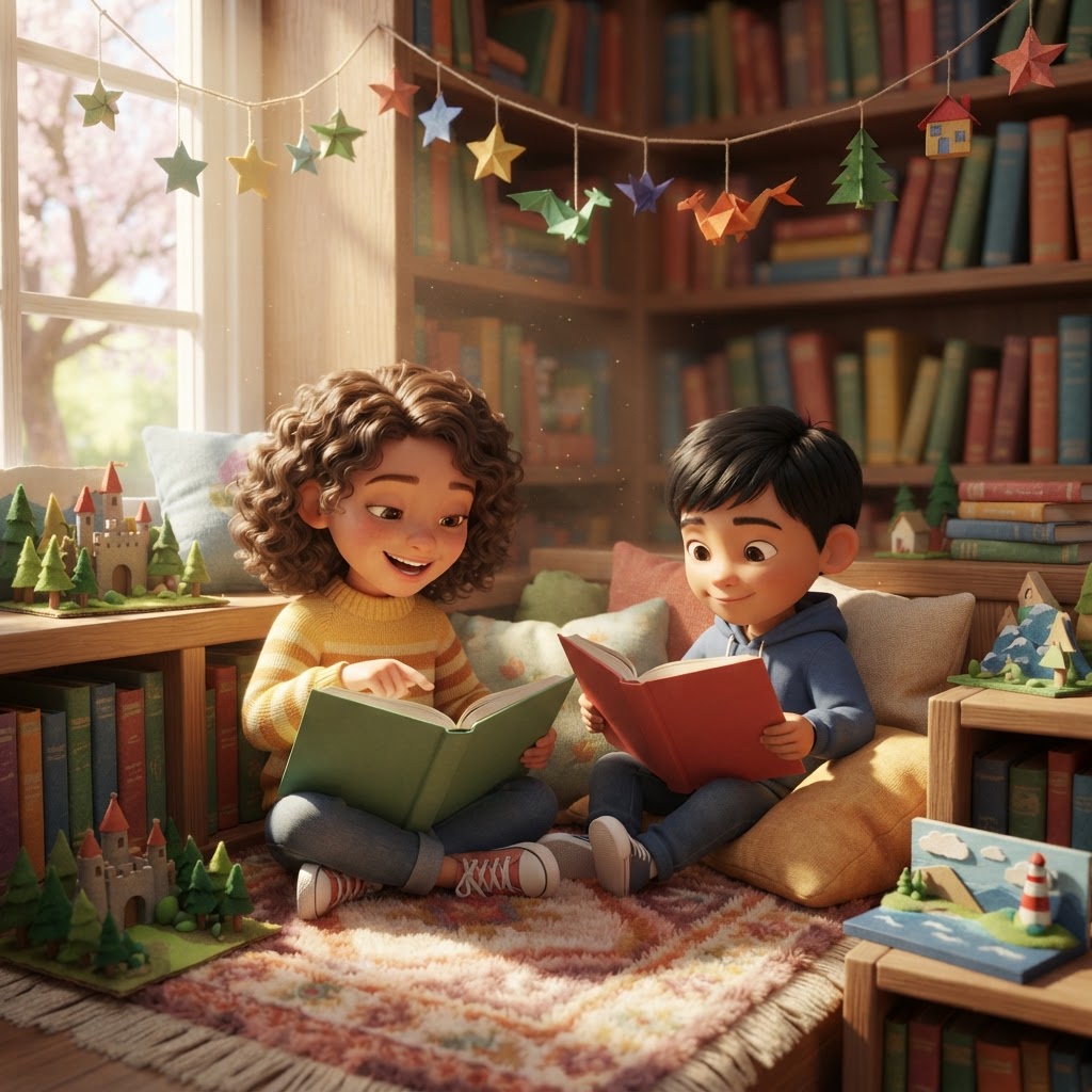 Books illustration