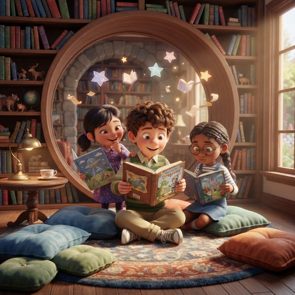 Books illustration