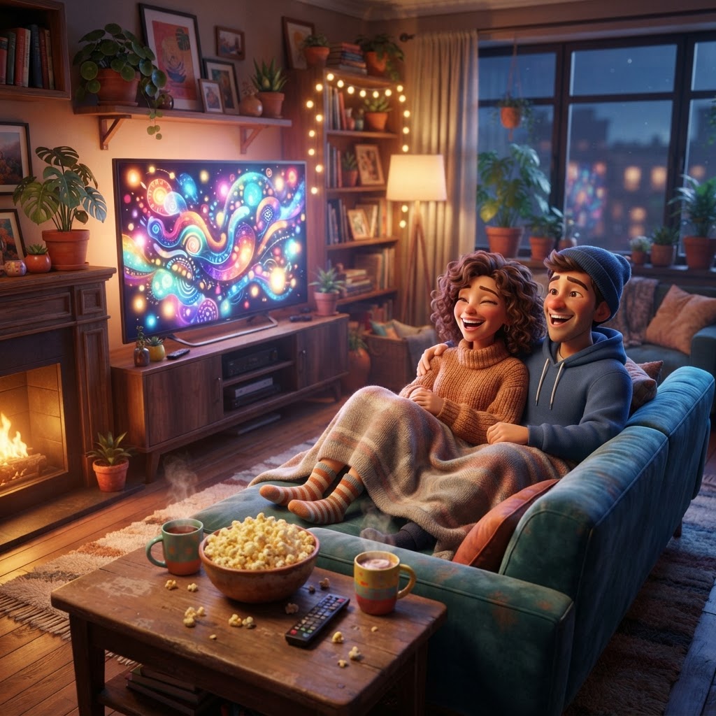 Music and streaming illustration