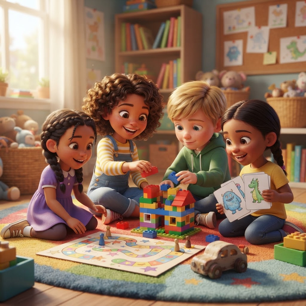 Toys illustration