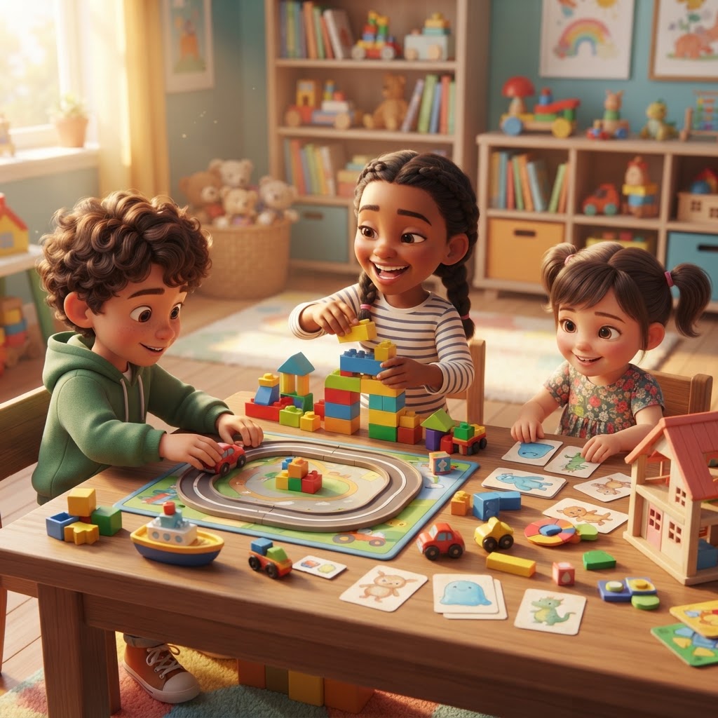 Toys illustration
