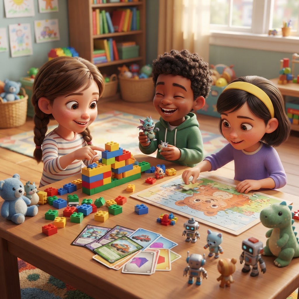 Toys illustration