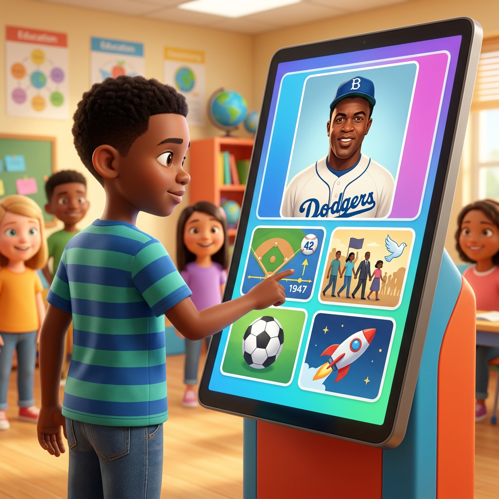 The Life of Jackie Robinson slide 9