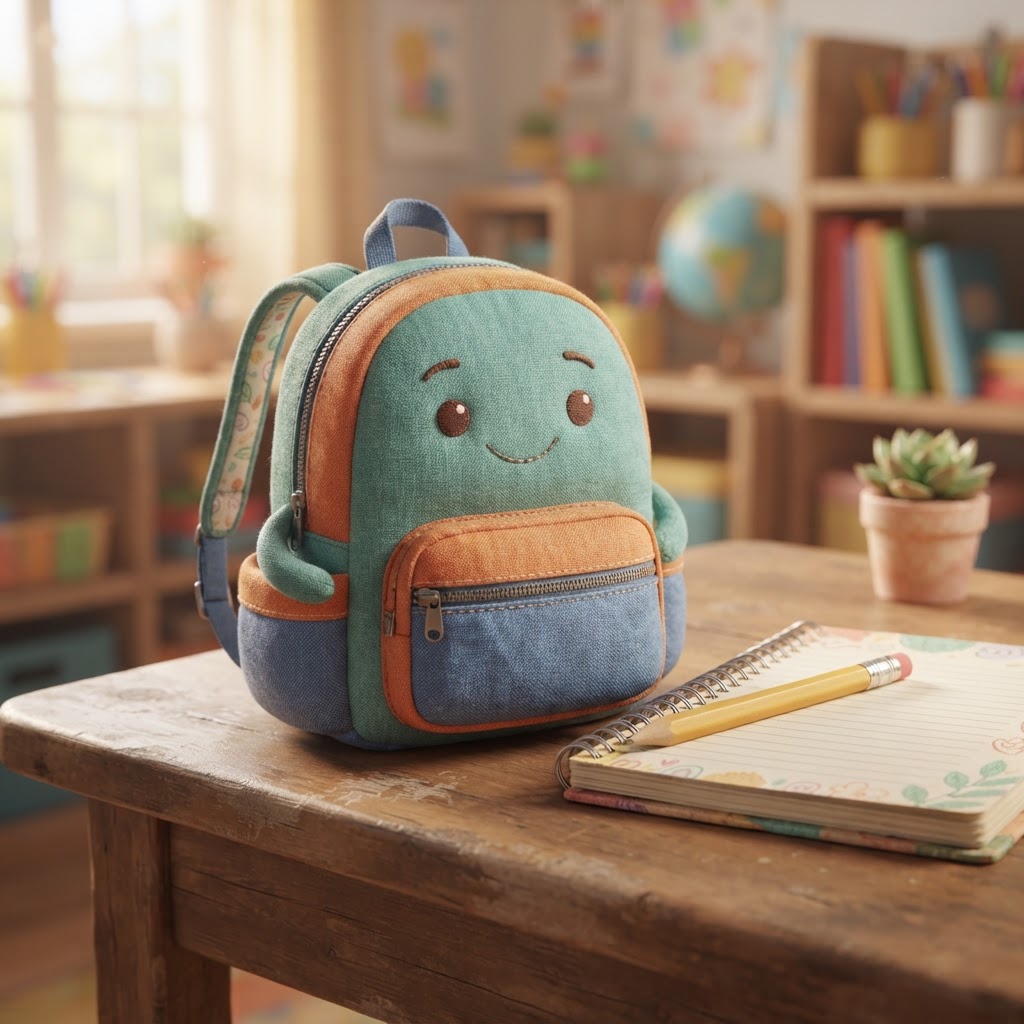 School vocabulary illustration