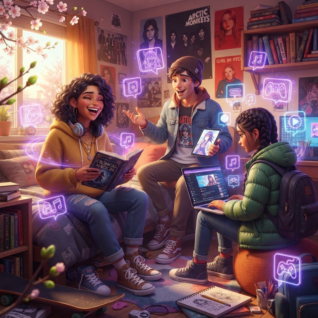 Late-Winter Main Character Energy: English Through Anime, Music and Fandom Chaos