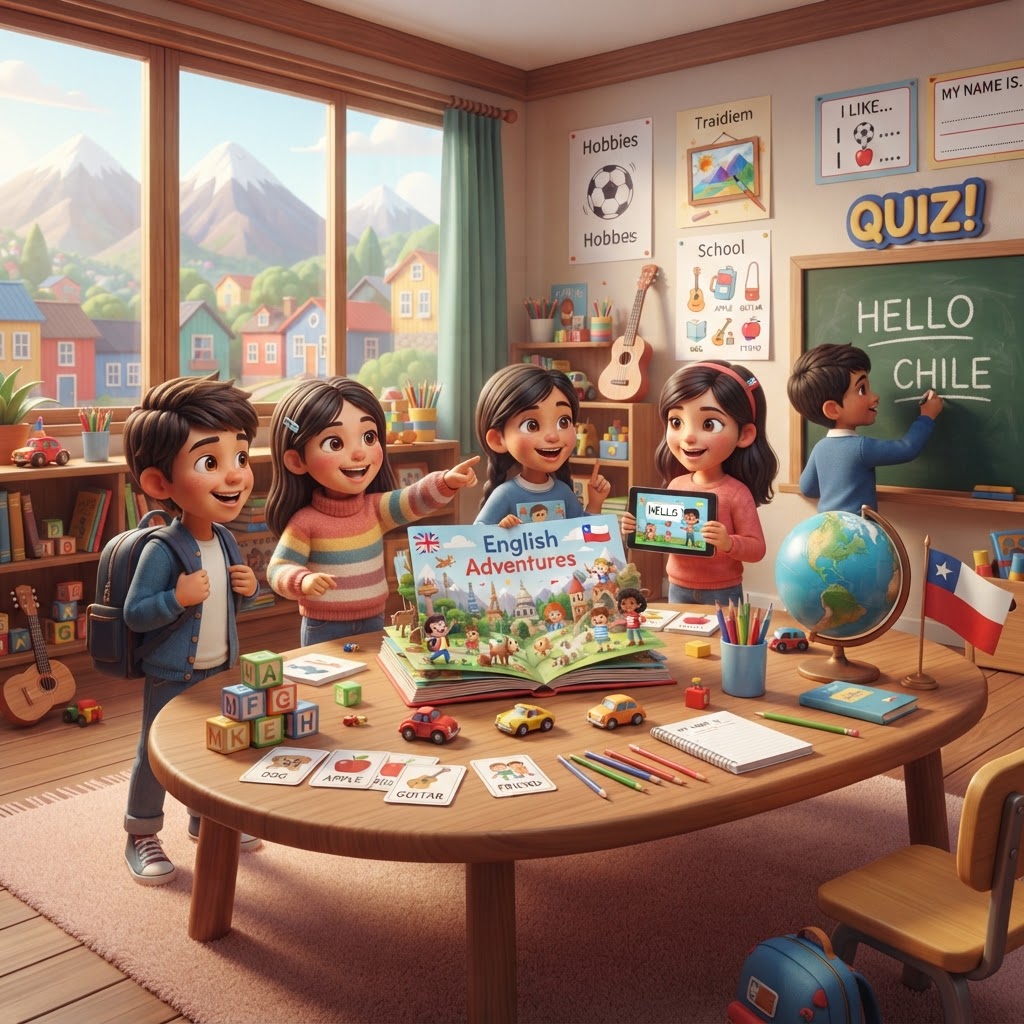 Fun English Time for Kids in Chile!