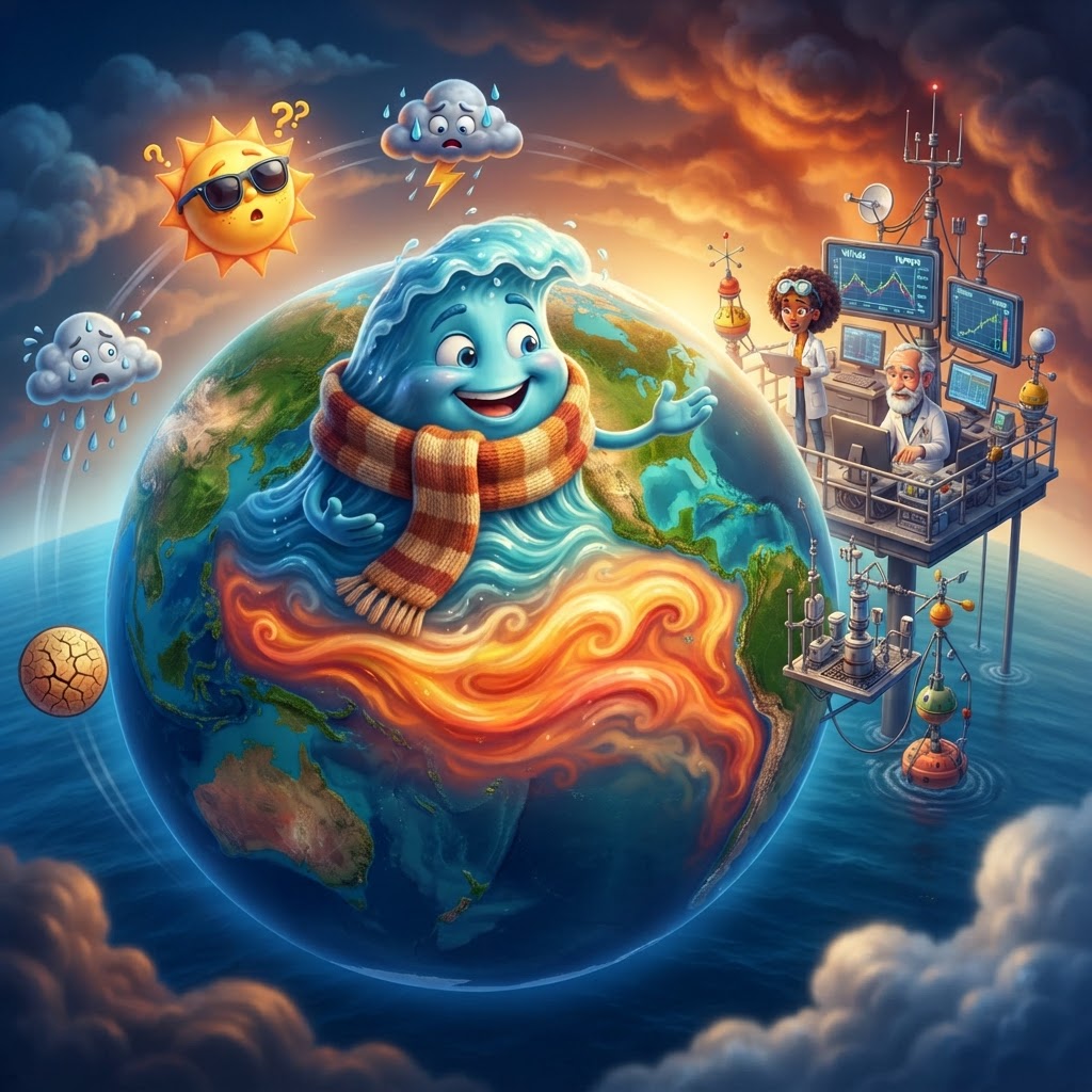 World news illustration