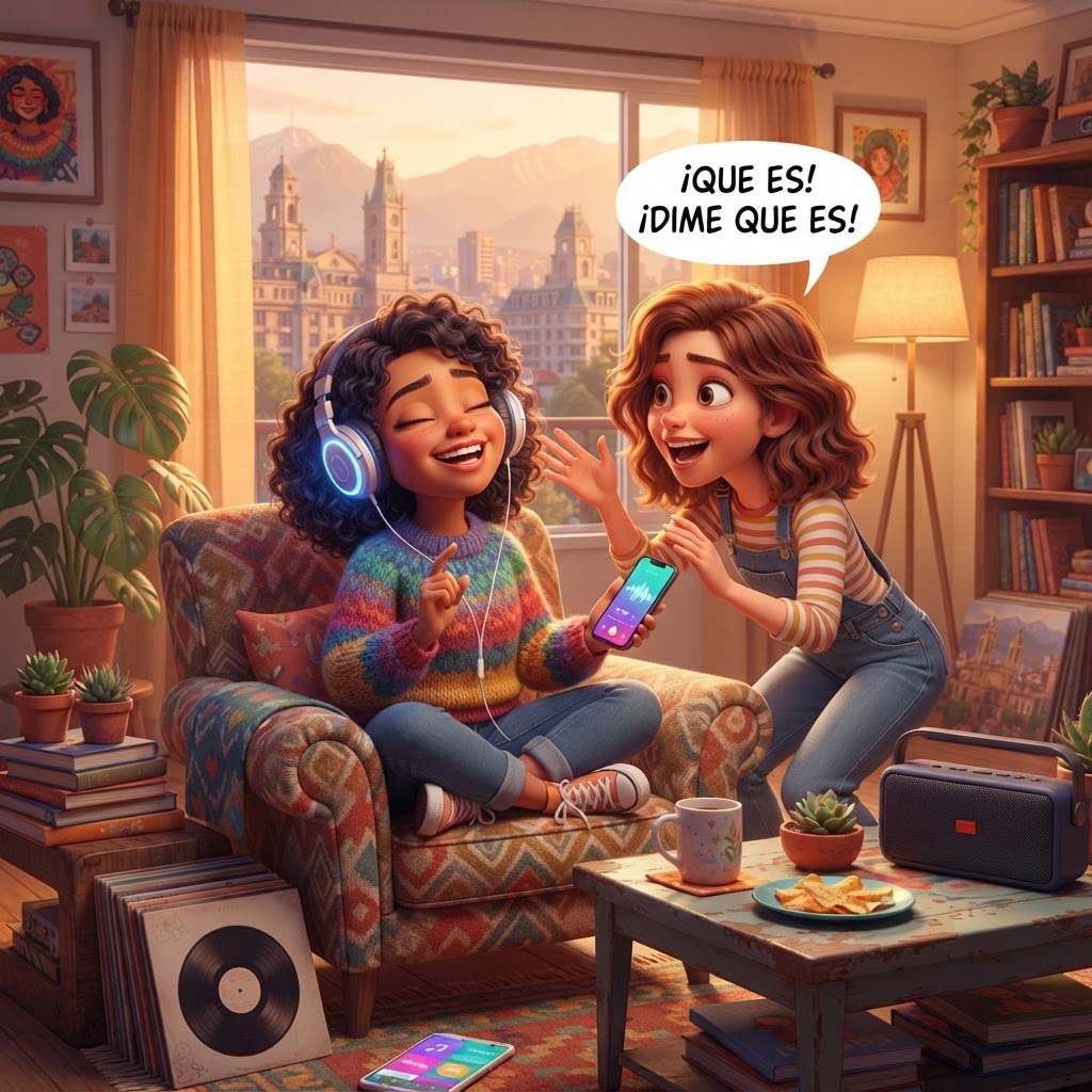 Music and streaming illustration