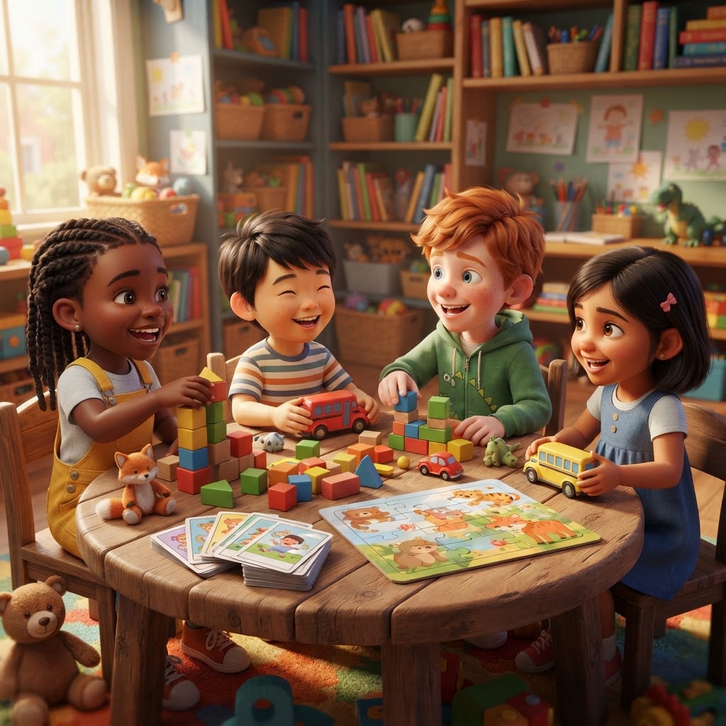 Toys illustration