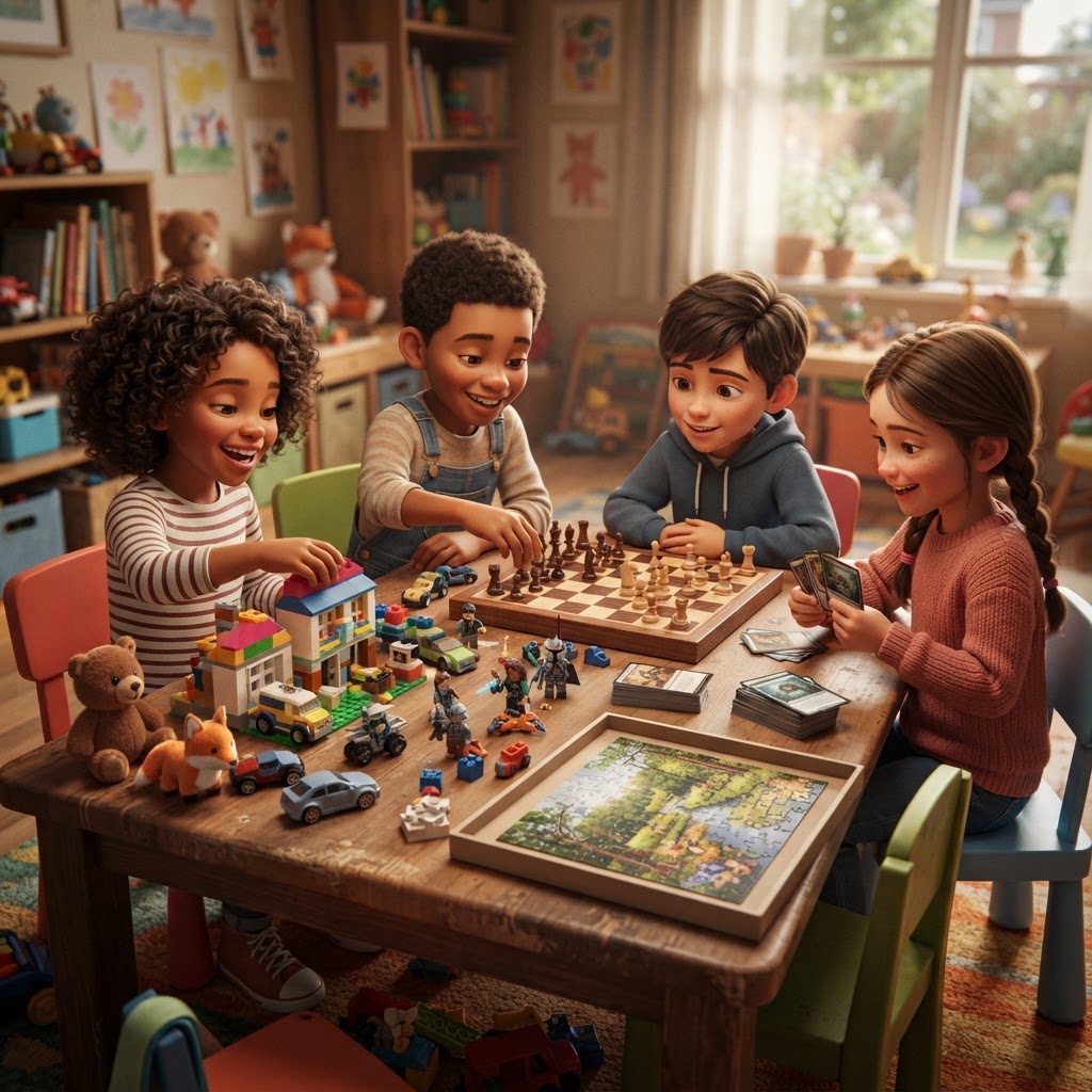 Toys illustration