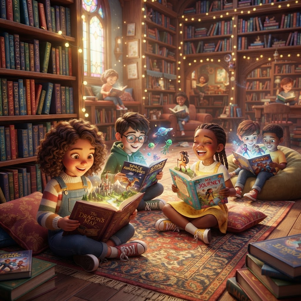 Books illustration