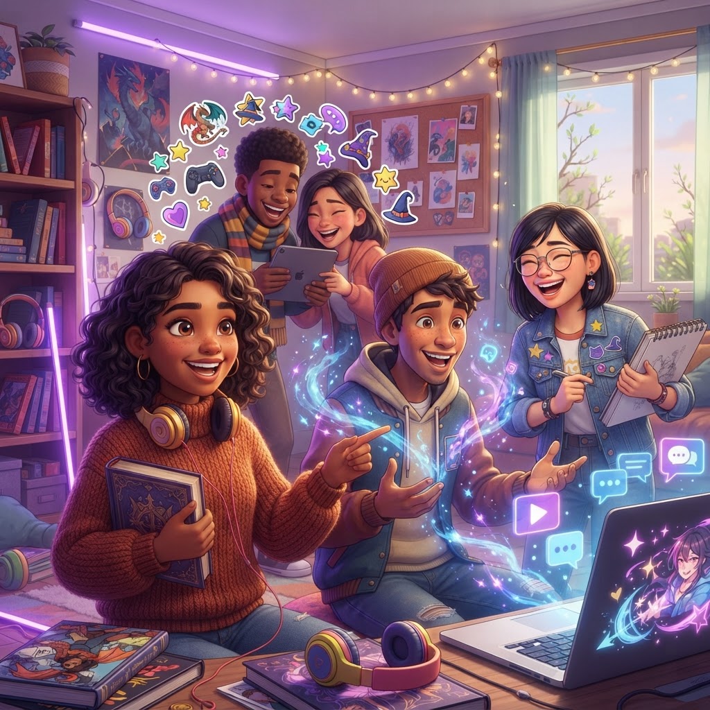 Late-Winter Main Character Energy: English Through Anime, Music and Fandom Chaos